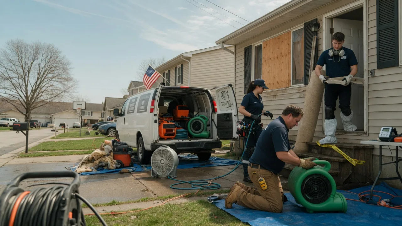 Water Damage Restoration in Cleghorn, IA near me